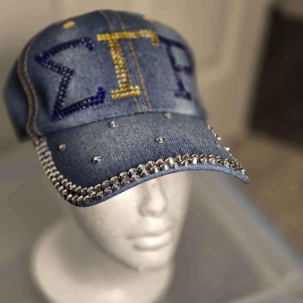Sigam Gamma Rho Sorority Denim CAP - Picture 7 of 11